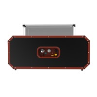 ELF Red Fire Pit With Bluetooth Speaker-Beat to music mold