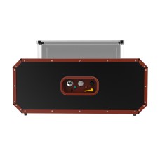 ELF Red Fire Pit With Bluetooth Speaker-Beat to music mold