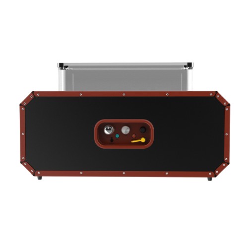 ELF Red Fire Pit With Bluetooth Speaker-Beat to music mold ELF Red Fire Pit With Bluetooth Speaker-Beat to music mold