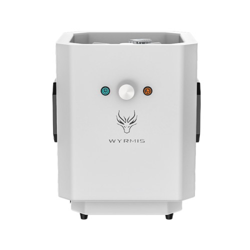 Cube White Fire Pit With Bluetooth Speaker-Beat to music mold Cube White Fire Pit With Bluetooth Speaker-Beat to music mold