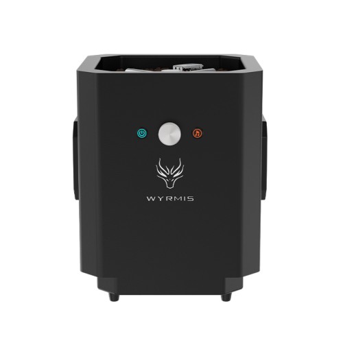 Cube Black Fire Pit With Bluetooth Speaker-Beat to music mold Cube Black Fire Pit With Bluetooth Speaker-Beat to music mold