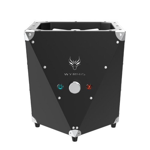 PYRAMID Black Fire Pit With Bluetooth Speaker-Beat to music mold PYRAMID Black Fire Pit With Bluetooth Speaker-Beat to music mold